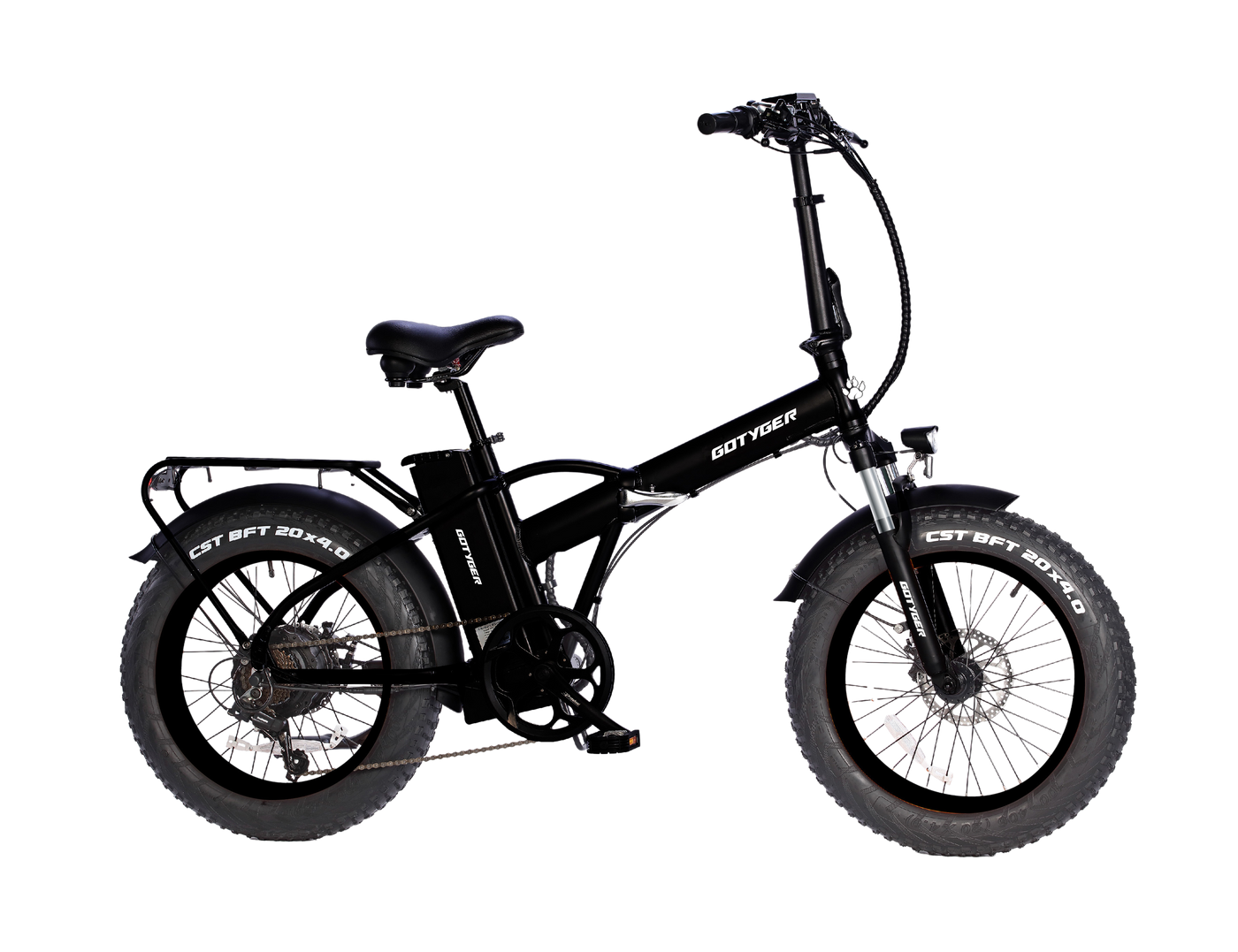 GoTyger "GOTYBYT203160R" 500W 4.0 Foldable 20" e-Bike