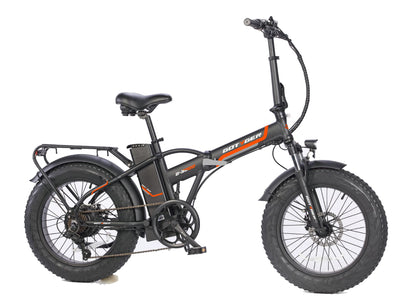 GoTyger 500W Fat Tire 4.0 Foldable 20 in. Ebike