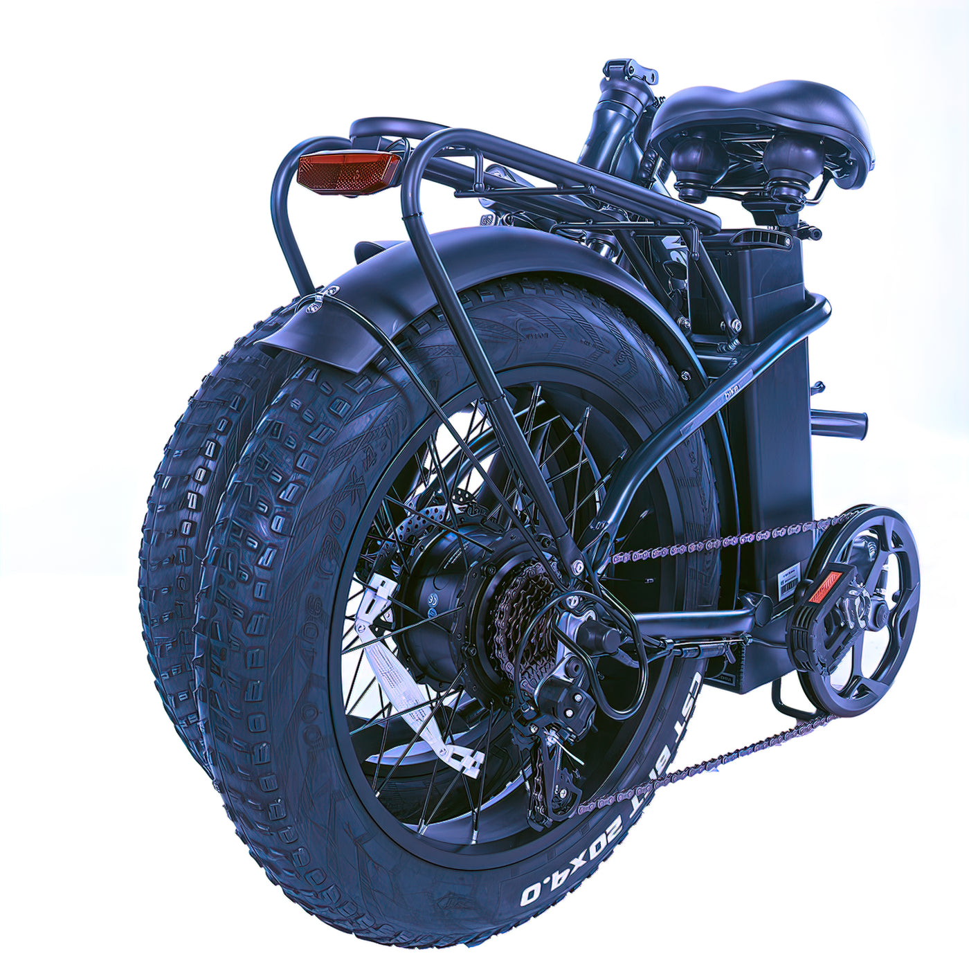 GoTyger "GOTYBY204051VTS" 500W Fat Tire 4.0 Foldable 20 in. Ebike