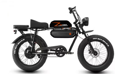 GoTyger 500W 20 in. 4.0 Fat Tire 2 seat Ebike