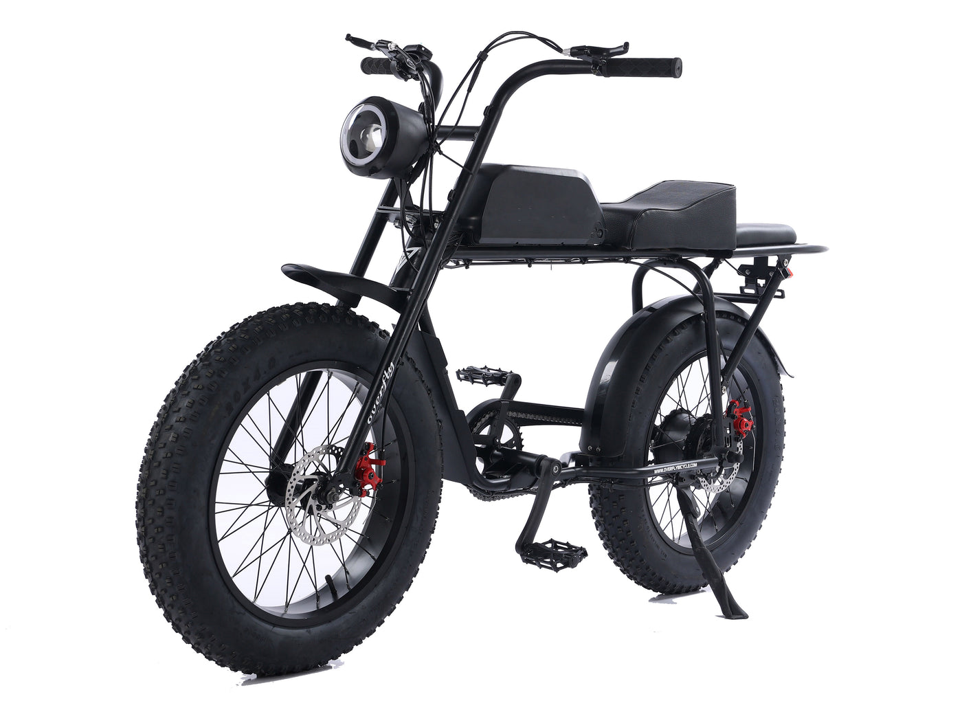 GoTyger 500W 20 in. 4.0 Fat Tire 2 seat Ebike