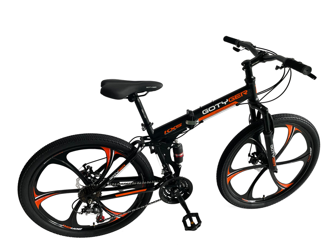GoTyger 21-Speed Foldable Mountain Bike
