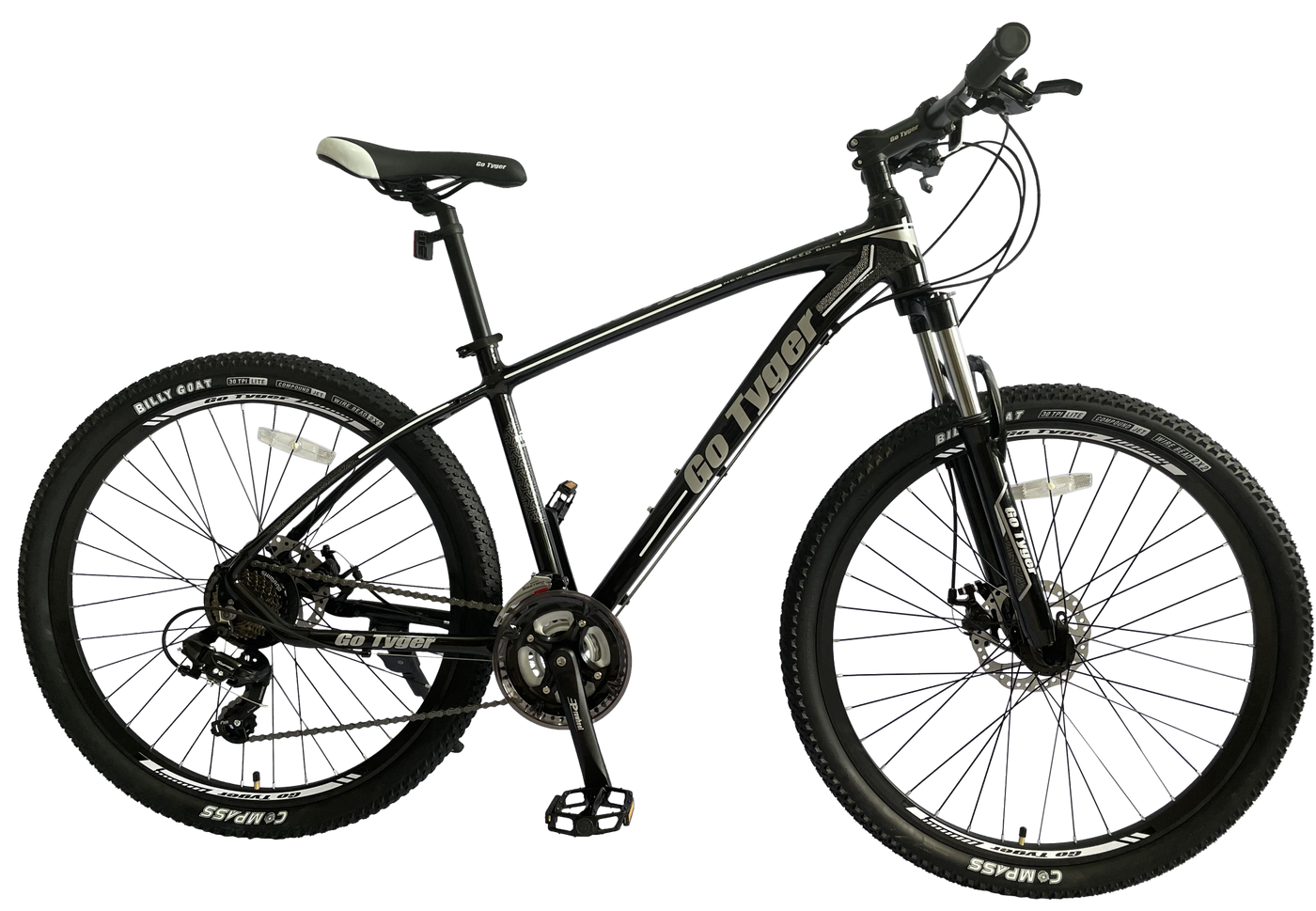 GoTyger 21 Speed 27.5 inch Alloy Frame Mountain Bike VIII