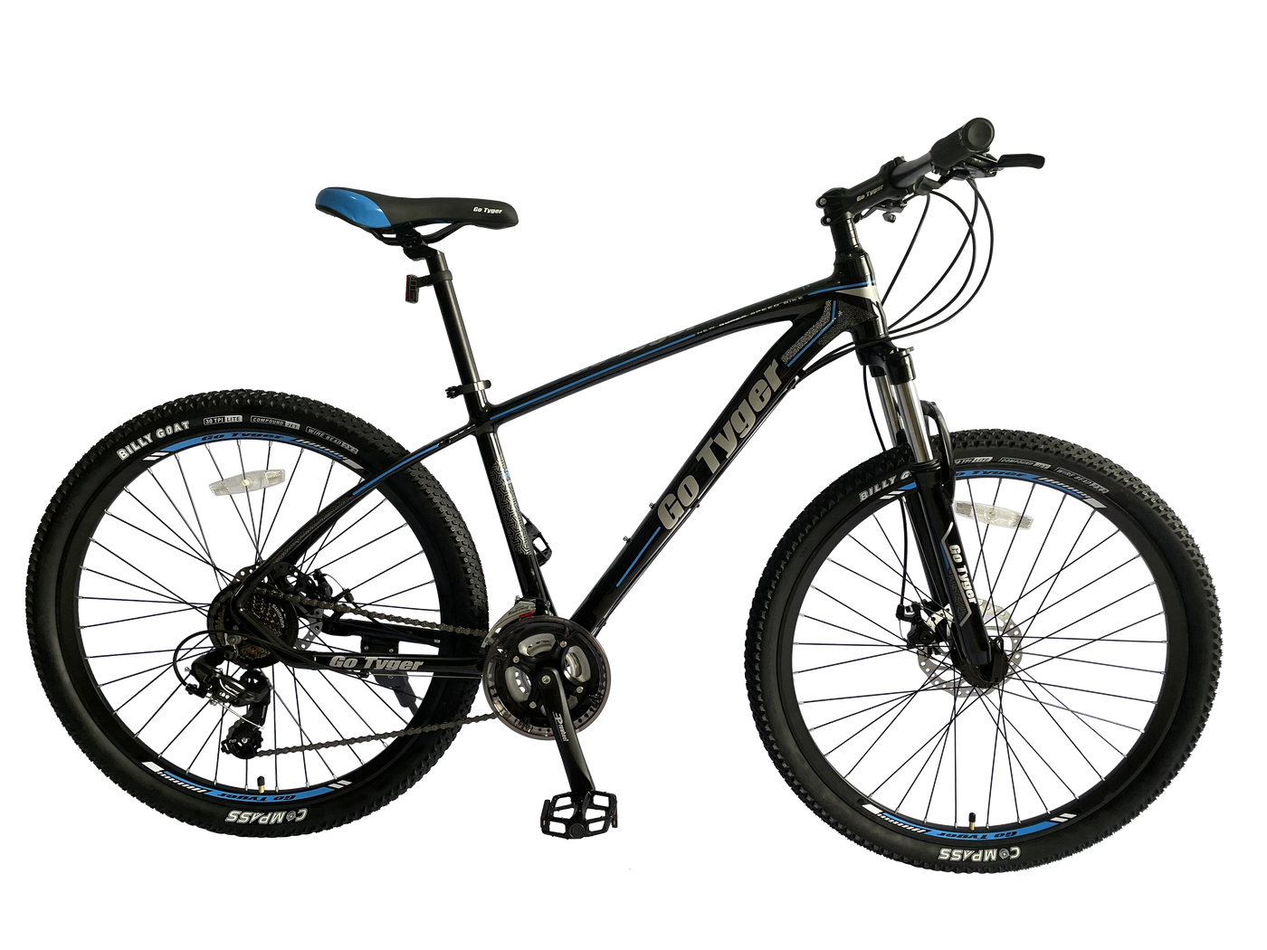 GoTyger 21 Speed 27.5 inch Alloy Frame Mountain Bike VIII